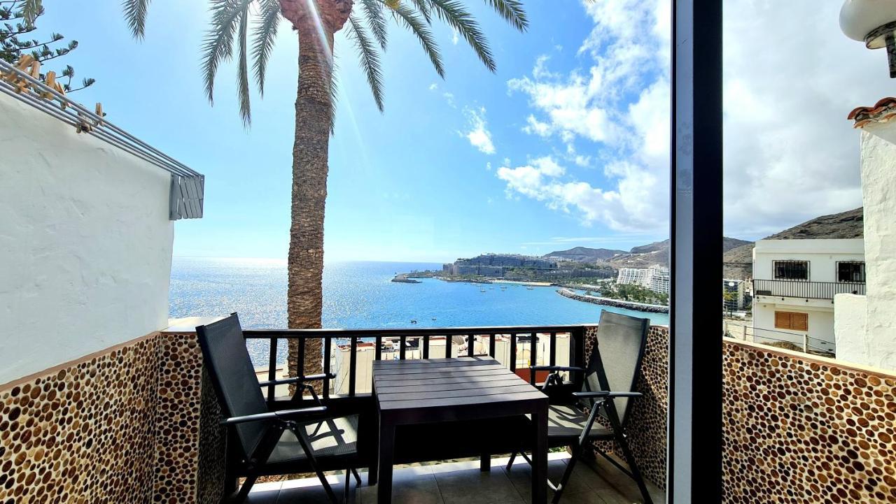 Ferienwohnung Deluxe Seaview-Sunsets !Transfe-R Inc! Pool,2Aircond,2Tv65",600Mb Dishwasher,,2 Beaches,Anfi-View Patalavaca Exterior foto