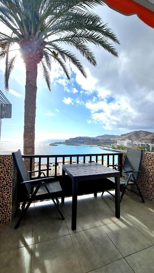 Ferienwohnung Deluxe Seaview-Sunsets !Transfe-R Inc! Pool,2Aircond,2Tv65",600Mb Dishwasher,,2 Beaches,Anfi-View Patalavaca Exterior foto