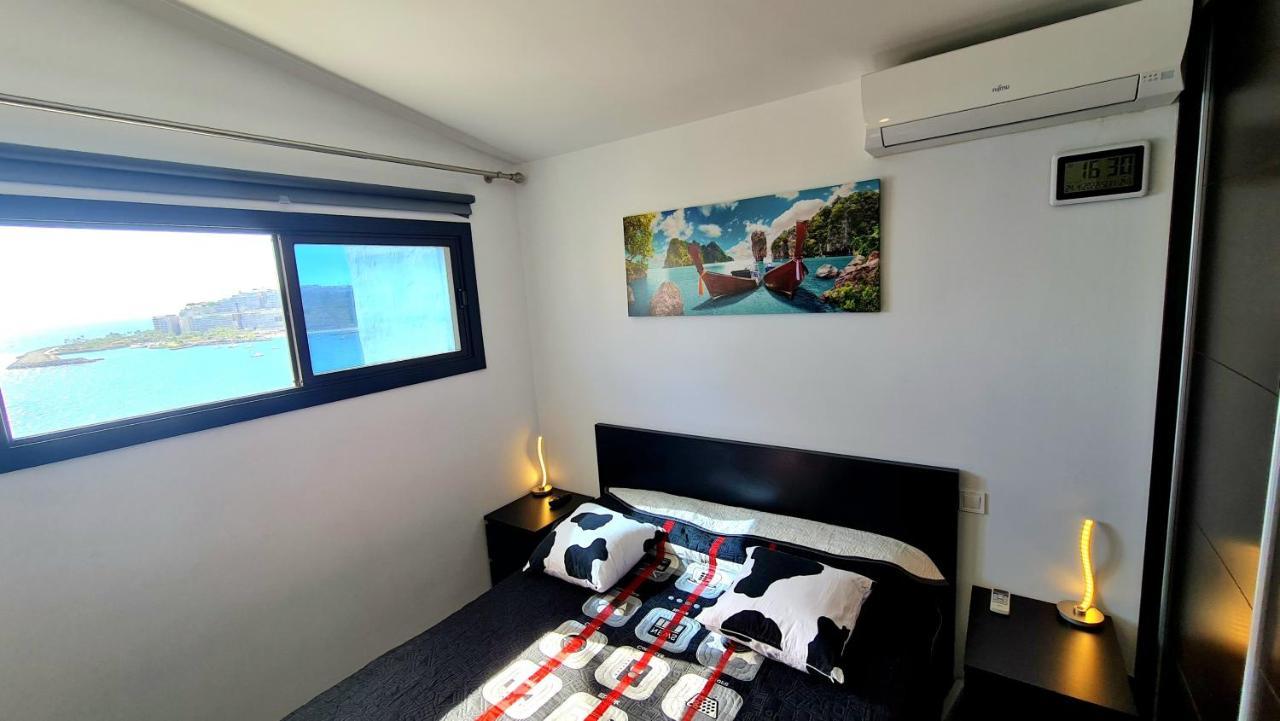 Ferienwohnung Deluxe Seaview-Sunsets !Transfe-R Inc! Pool,2Aircond,2Tv65",600Mb Dishwasher,,2 Beaches,Anfi-View Patalavaca Exterior foto