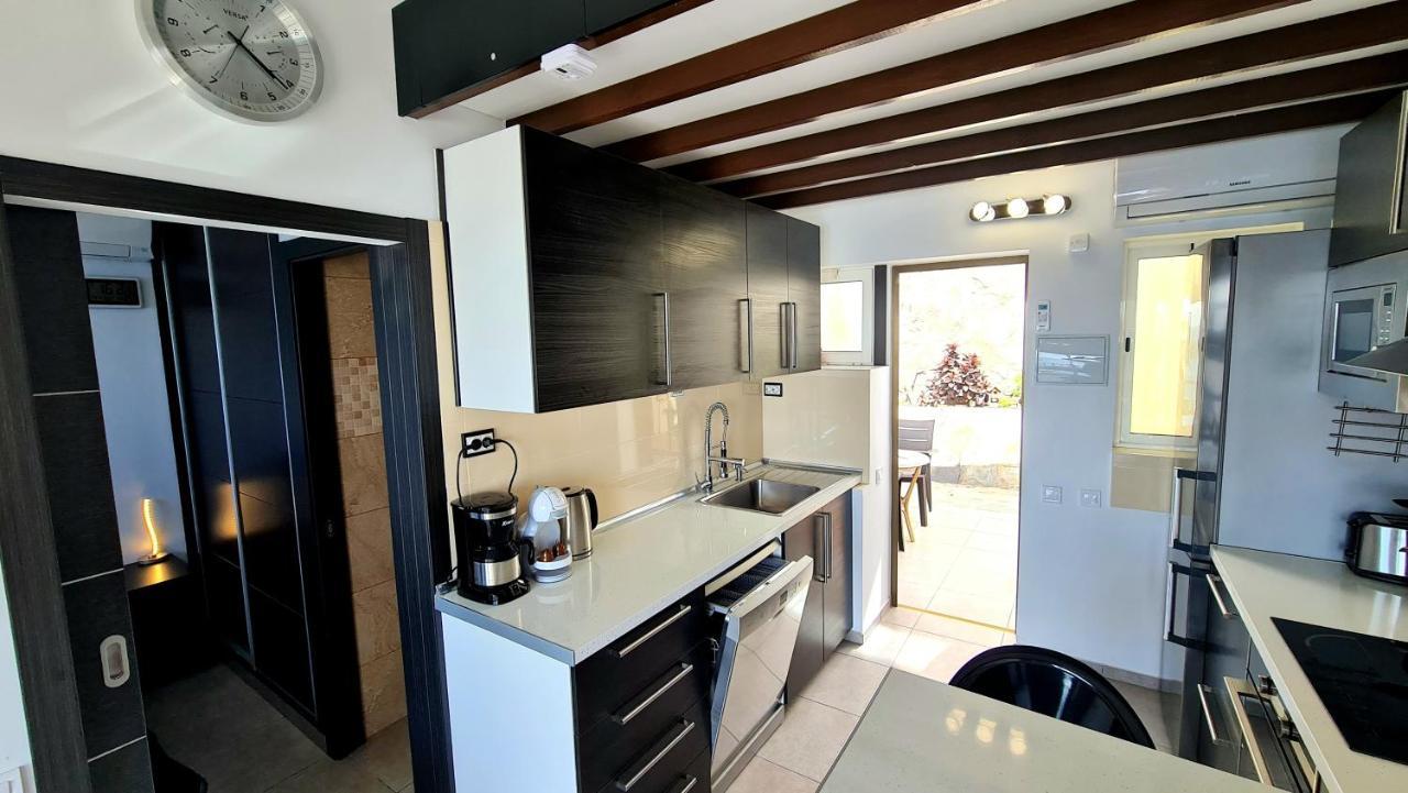 Ferienwohnung Deluxe Seaview-Sunsets !Transfe-R Inc! Pool,2Aircond,2Tv65",600Mb Dishwasher,,2 Beaches,Anfi-View Patalavaca Exterior foto