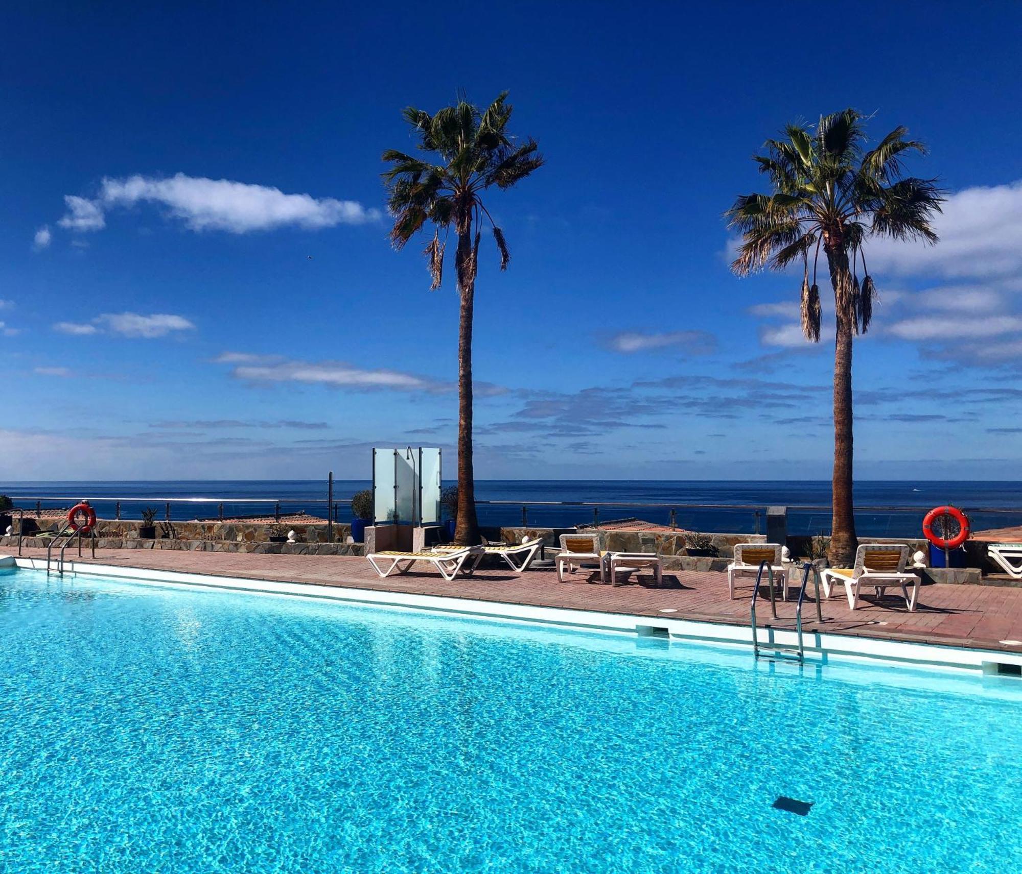 Ferienwohnung Deluxe Seaview-Sunsets !Transfe-R Inc! Pool,2Aircond,2Tv65",600Mb Dishwasher,,2 Beaches,Anfi-View Patalavaca Exterior foto