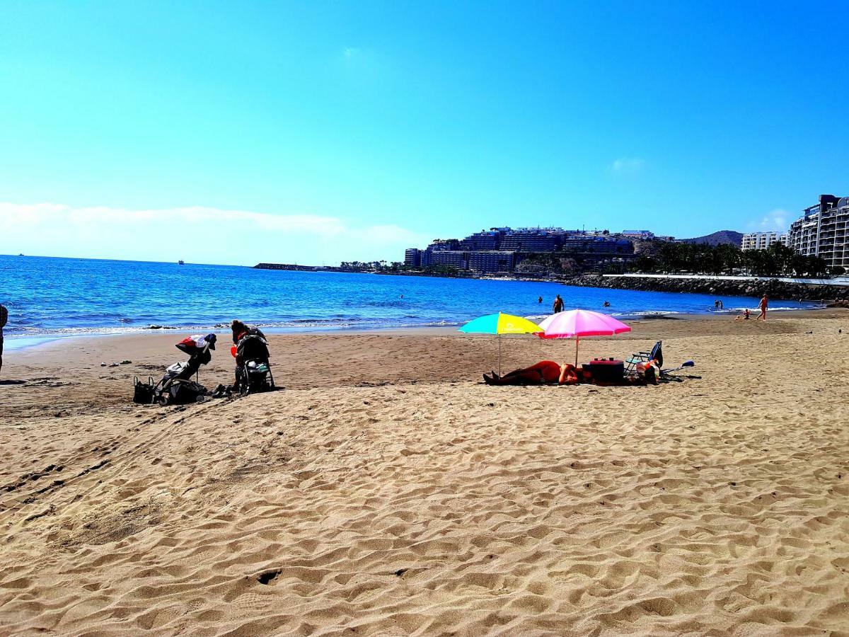 Ferienwohnung Deluxe Seaview-Sunsets !Transfe-R Inc! Pool,2Aircond,2Tv65",600Mb Dishwasher,,2 Beaches,Anfi-View Patalavaca Exterior foto